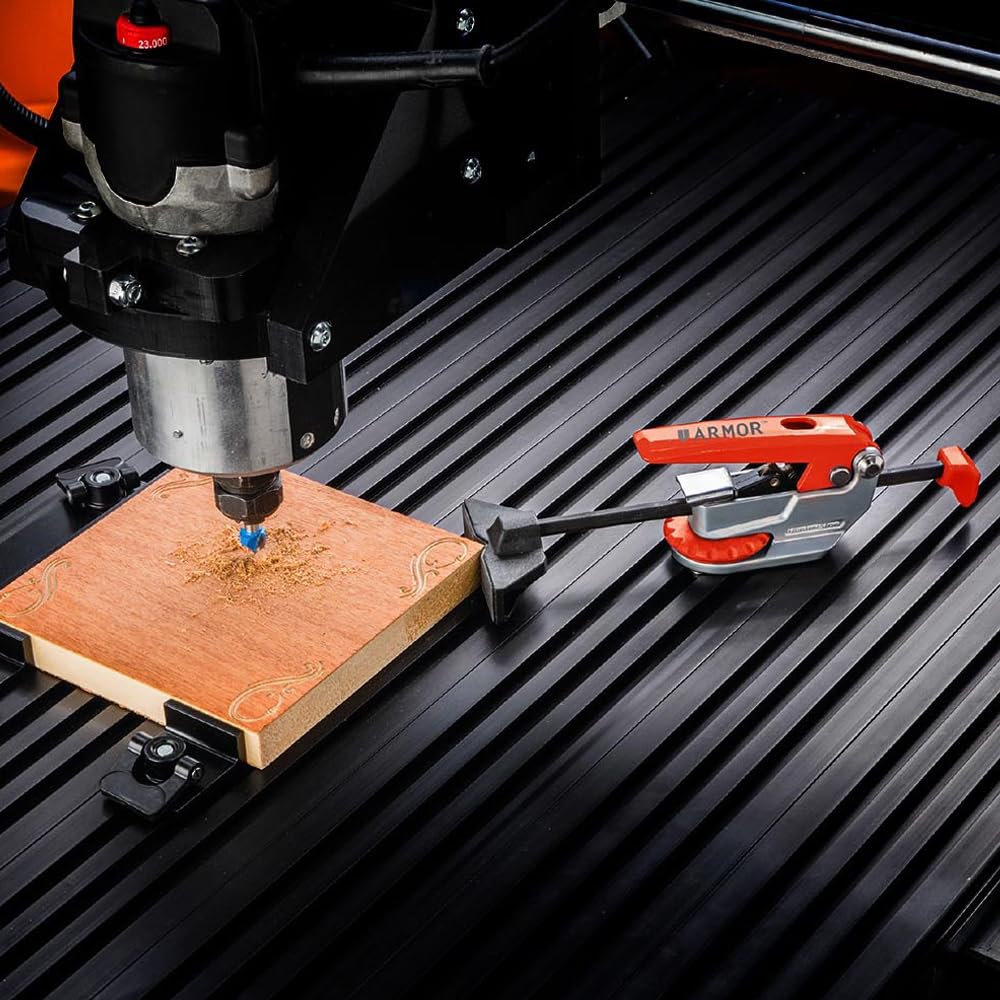 armor-tool b7-il automatisch Positioniert in Line T-Track Klemme
