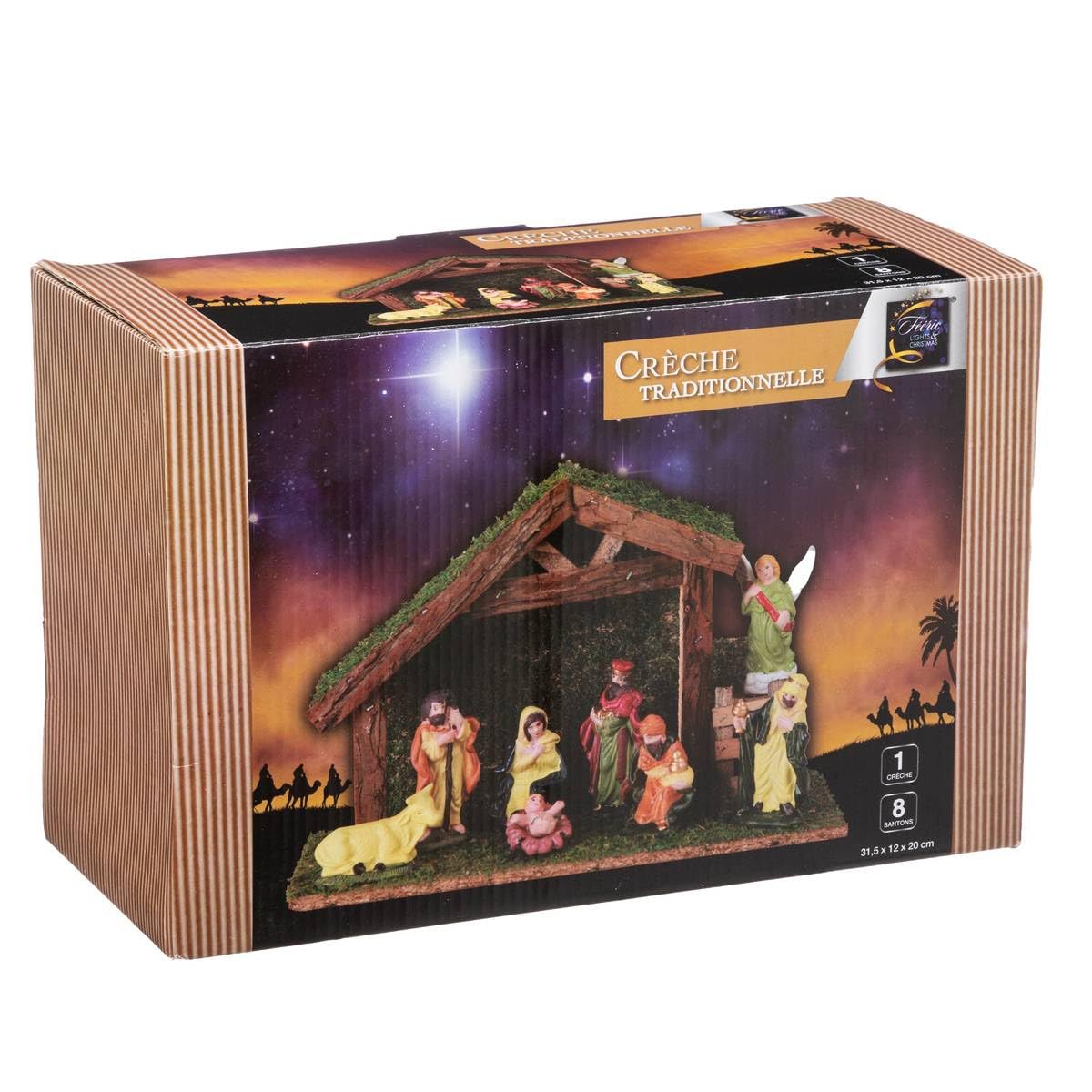 Crèche de Noël complète Saint-Isidor
