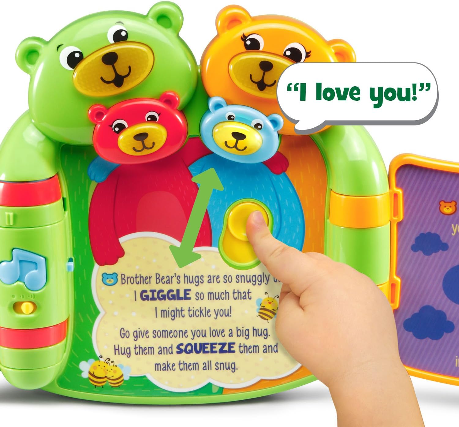 LeapFrog Hug and Learn Bears Book Amazon Exclusive