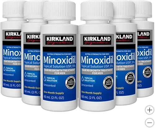 Miniatura 6 de KIRKLAND Signature Minoxidil 5% Tratamiento para el Crecimiento del Cabello para Hombres  Suministro para 6 Meses  Solución Tópica  Fuerza Extra