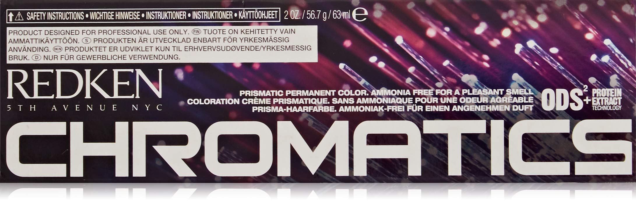 Redken Chromatics Prismatic Permanent Hair Colour, No. 4RR/4.66-Red Red, 63 ml