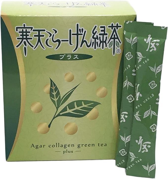 Amazon 寒天こらーげん緑茶プラス 1箱 30本入り 桜楓 コーヒー 紅茶 お茶 粉末ドリンク 通販