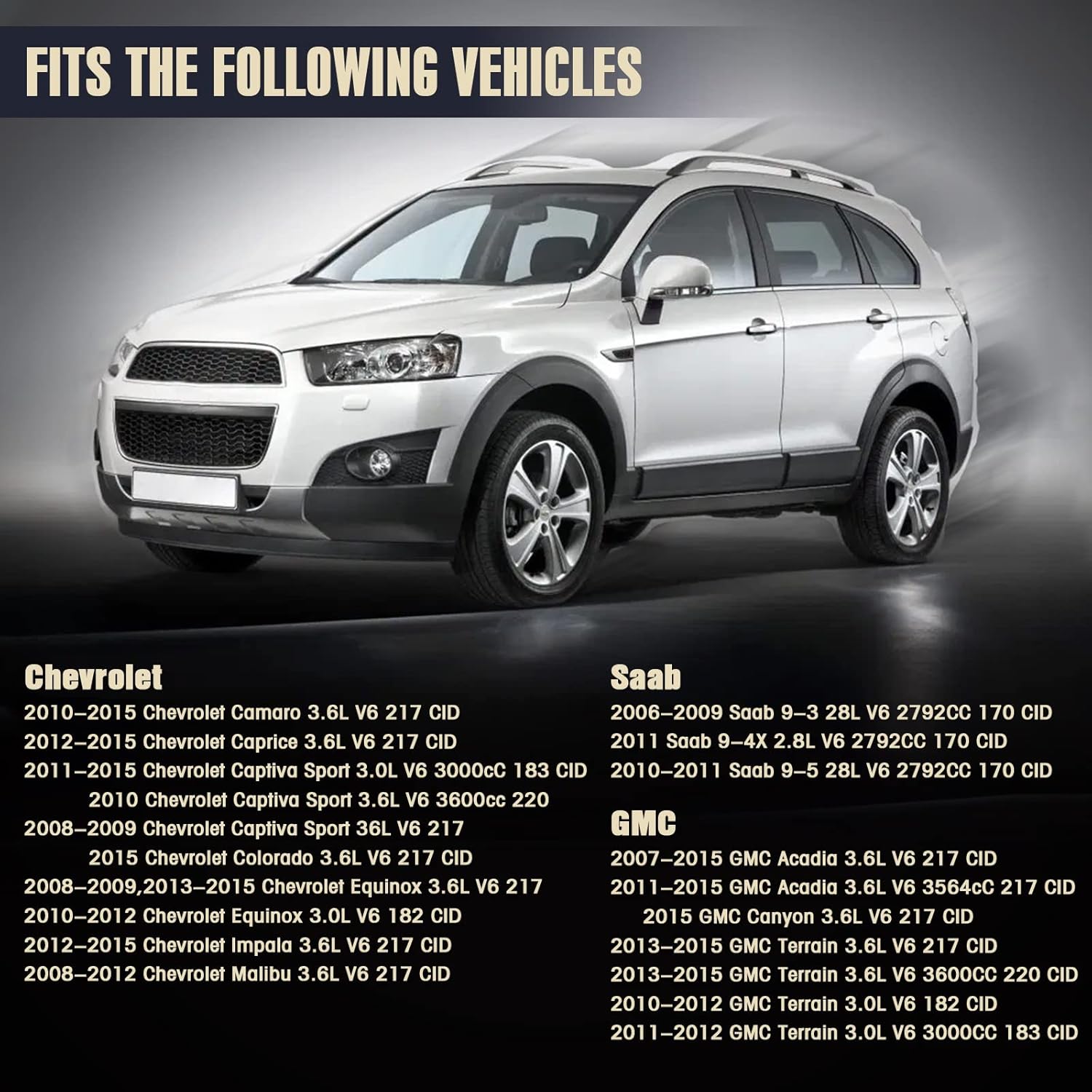 3.6 Timing Chain Kit w/Chain Guide Tensioner Sprocket for 2.8L 3.0L 3.6L Chevy Equinox Malibu Traverse GMC Acadia Cadillac CTS SRX Buick Enclave V6 Engine Engine Timing Set Replace # 9-0753S 9-0753sx - Image 3