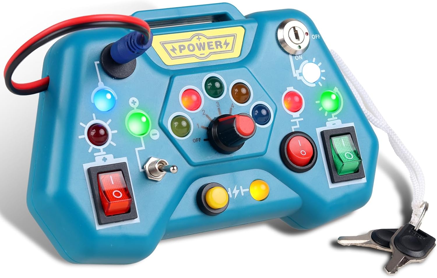 susierwey Toddler Busy Board for 24, Montessori Sensory