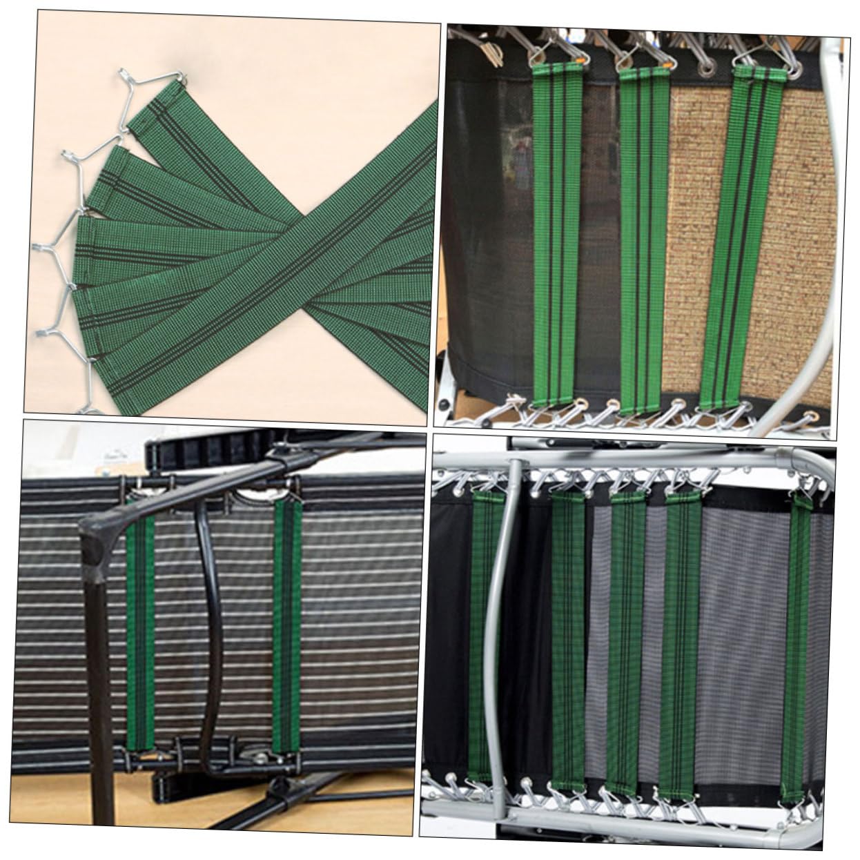 MERRYHAPY 5pezzi Cinghia Elastica Per Divano Cinghia Di Rinforzo Per Poltrona Reclinabile Fascia Elastica Per Sedie Da Giardino Cinture Di Fisso Per Sedie Cinghie Anti-crepa