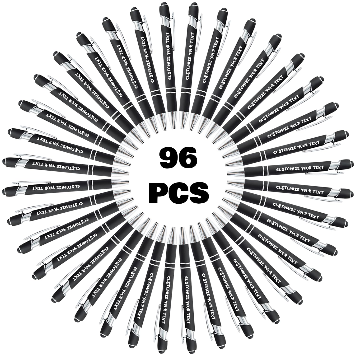 AIFLM Personalized Pens with Name in Bulk Up to 500 Pcs Engraving Ballpoint Pens Set with Your Name Text for Business,Graduation,Wedding,Birthday,Christmas โ image 1