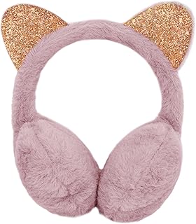 Kids Boys Girls Cute Winter Animal Earmuff Sport Outdoor Ear Muffs Faux Fur Ski Snow Ear Warmer Ear Cover Biking Hiking Running Windproof Ear Cover Ear Warmer