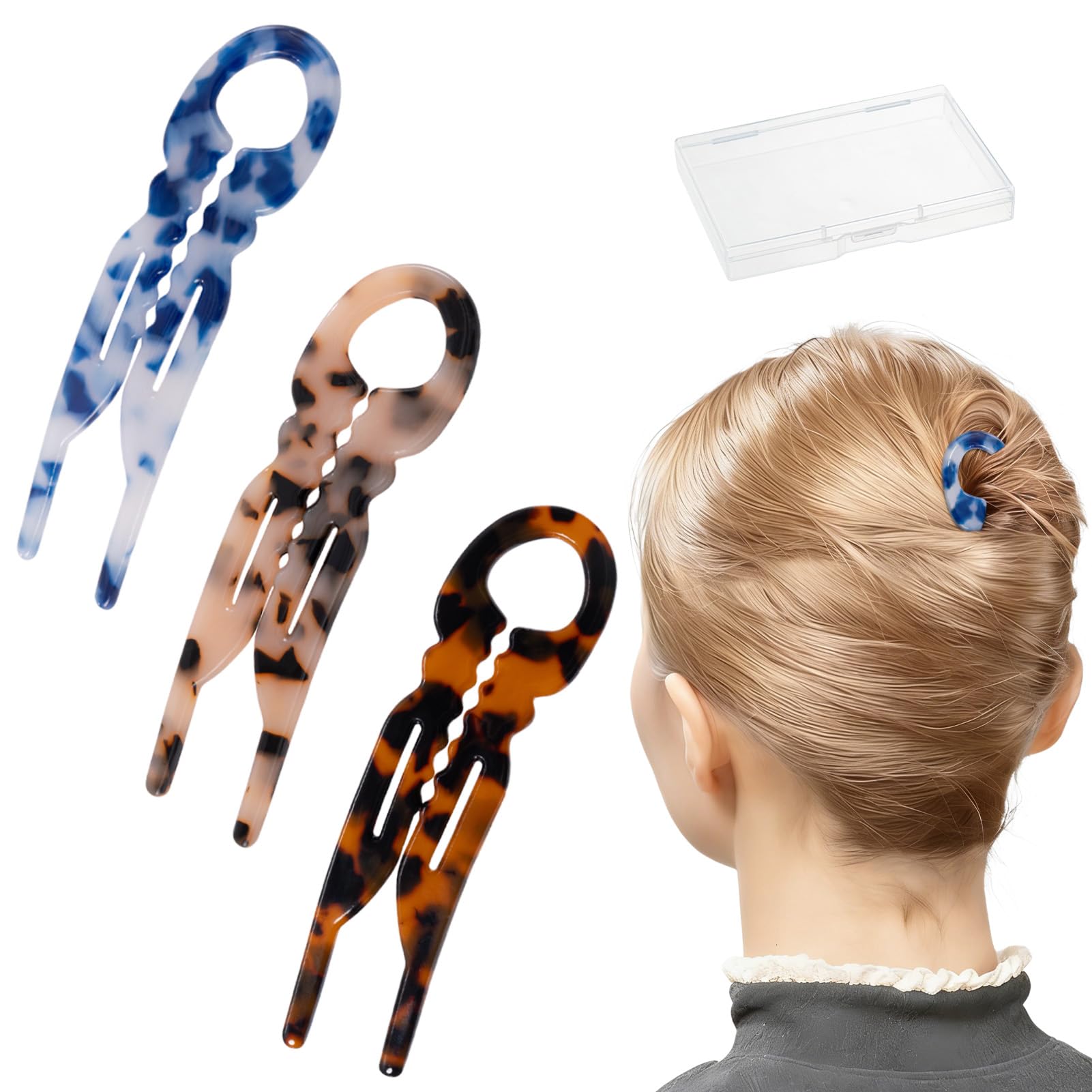 Amazon.com : Sunolga Prestige French Hair Pins 4.38