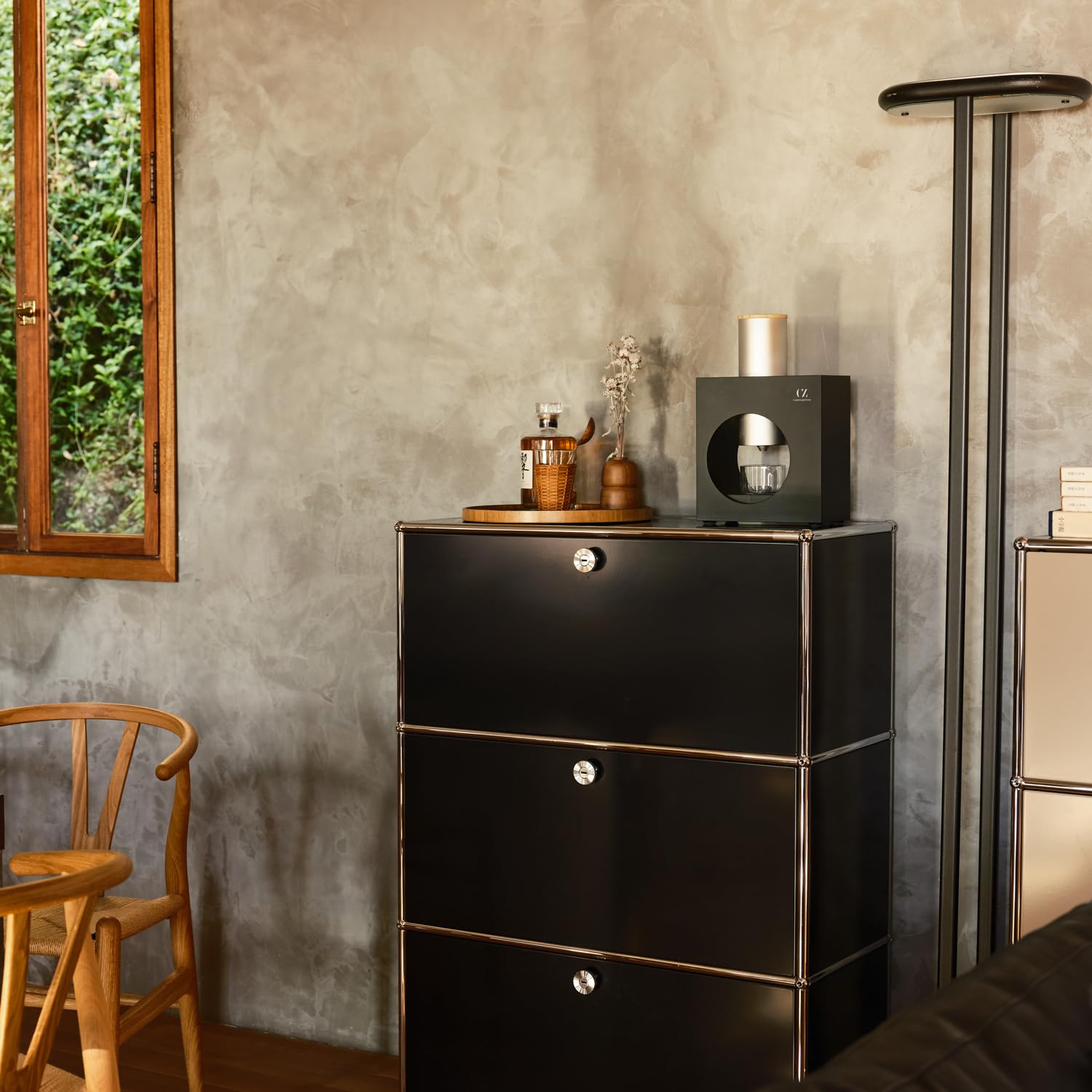 Matcha Maker Starter Kit Sumi Black - an innovative at-home Matcha Machine that produces freshly ground matcha from — view 3