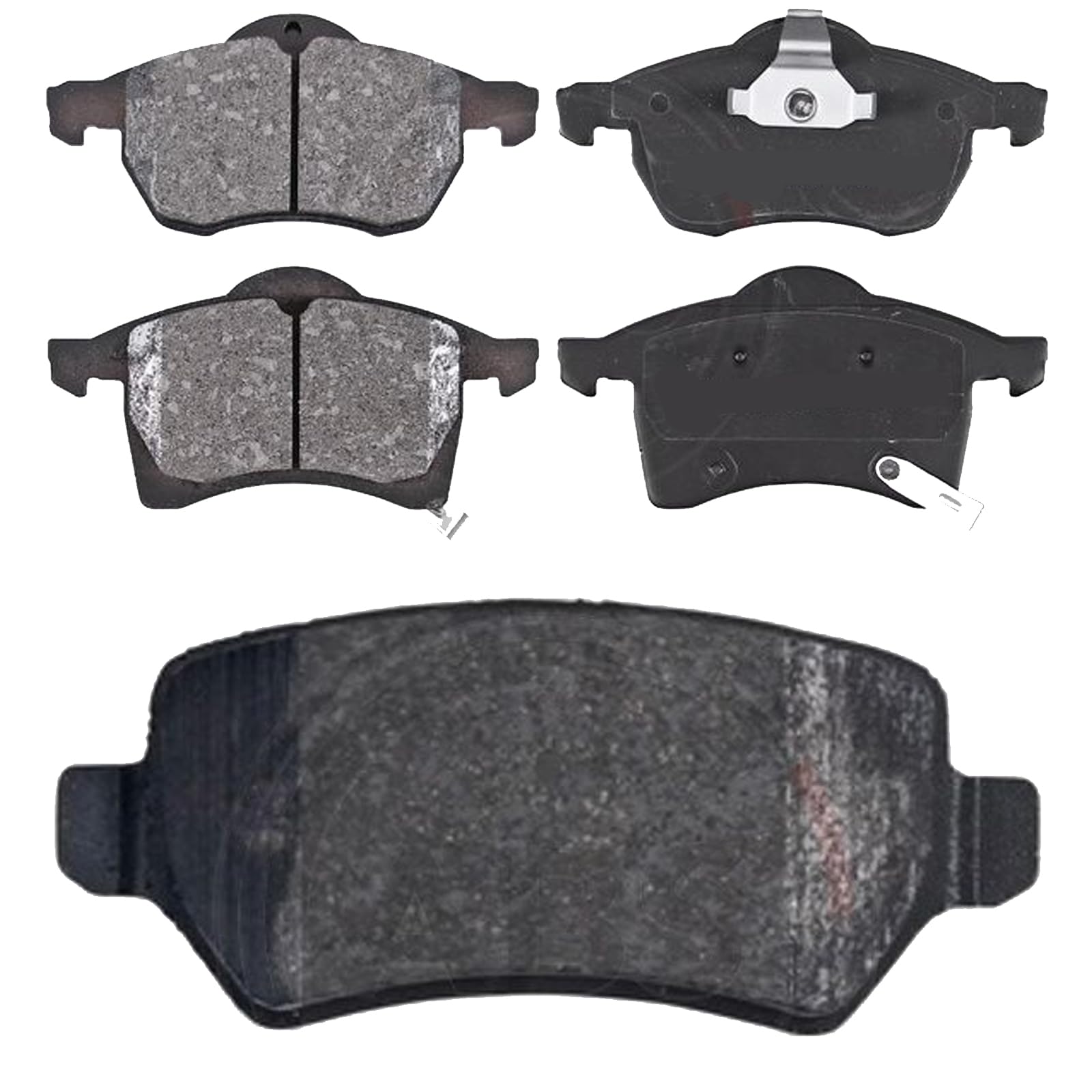 Kit Pastiglie Pattini Pasticche Anteriori e Posteriori compatibile con PEUGEOT 206 CC (2D)