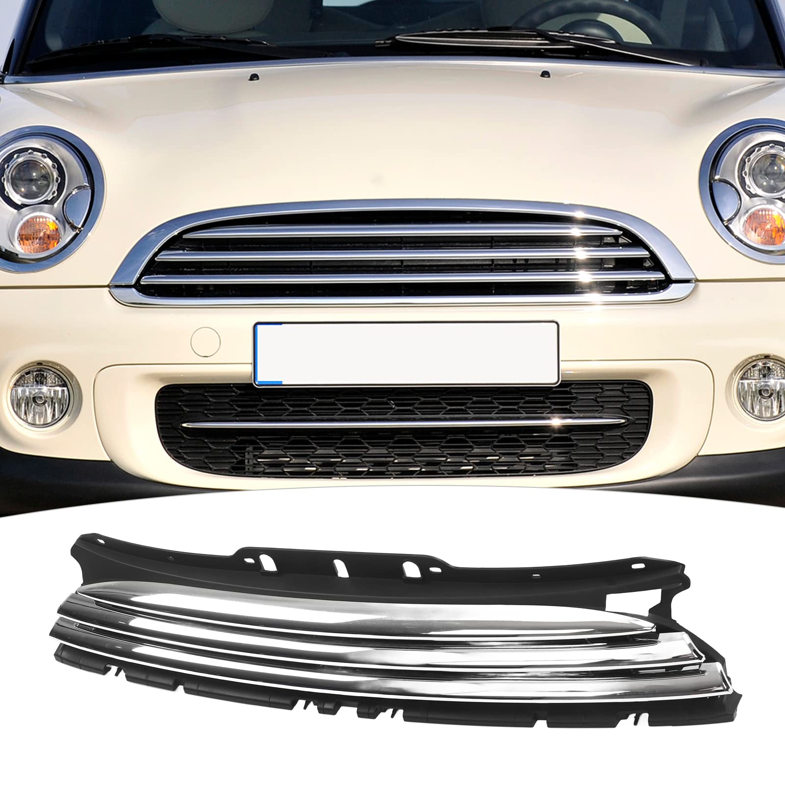 Front Hood Center Grill Heavy Duty Exquisite Replacement High 