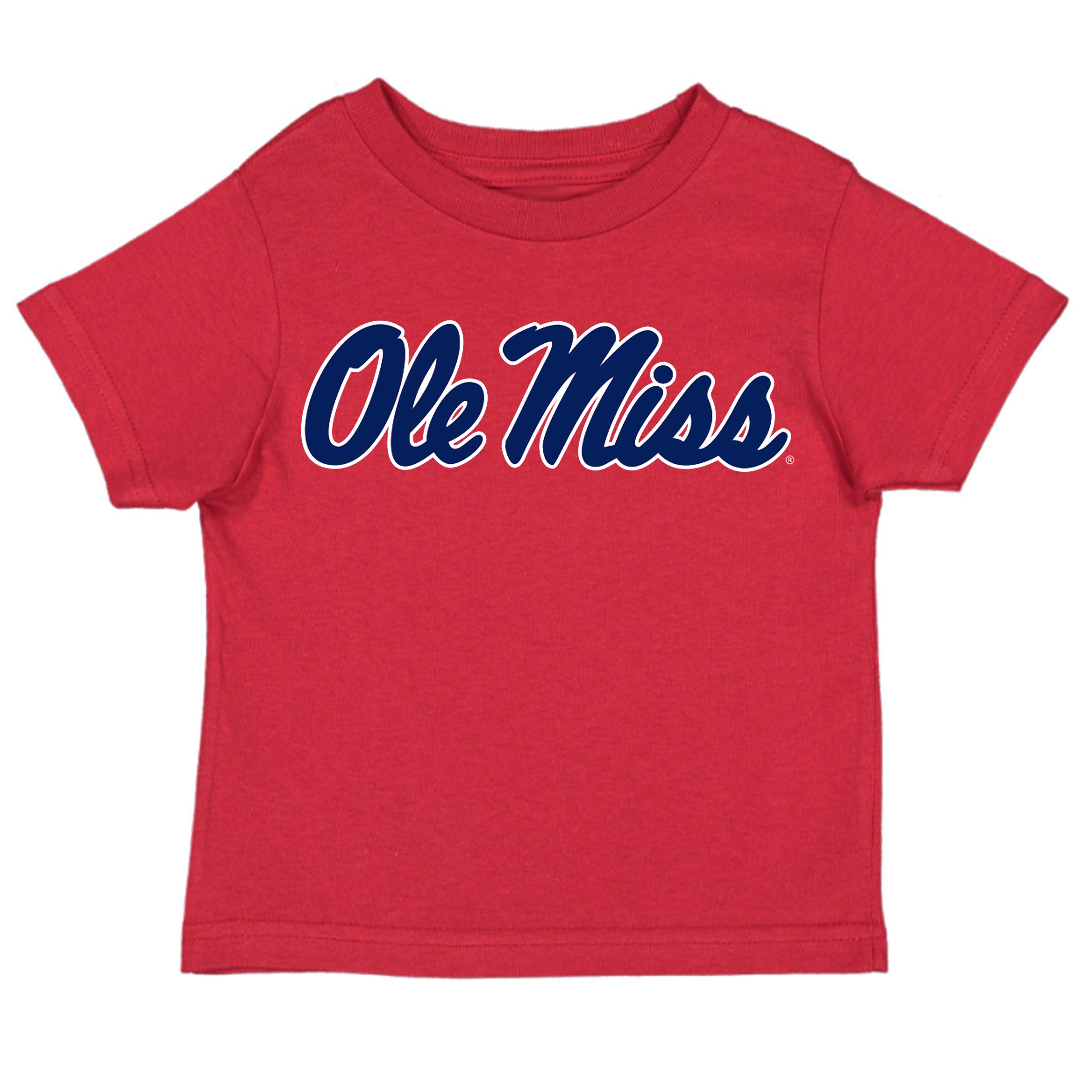 Mississippi Ole Miss Rebels Logo Baby/Toddler T-Shirt (4T)