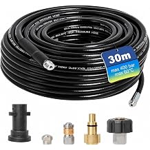 30 m pipe cleaning hose compatible with K rcher K2-K7 max. 400 bar/60  C