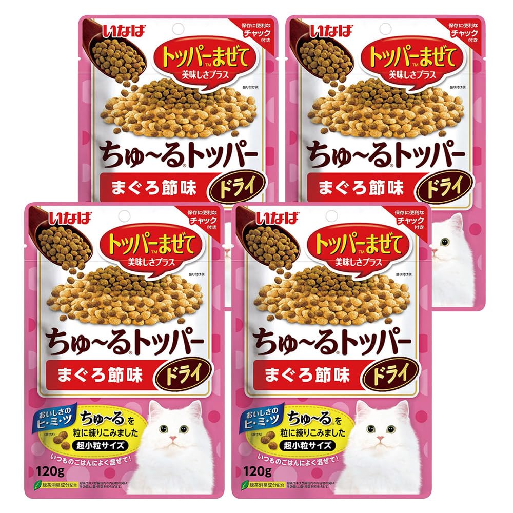 いなば ちゅ～るトッパー ドライ まぐろ節味 120g×4個