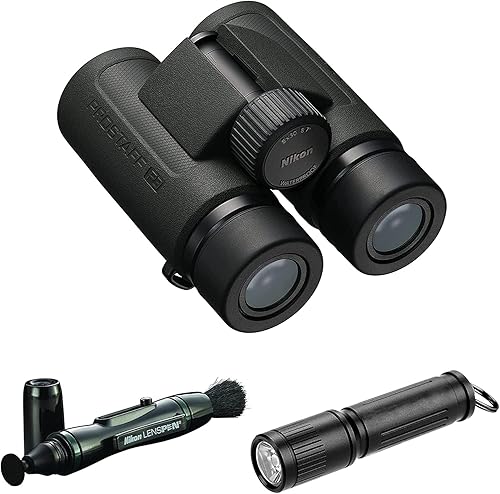 Nikon PROSTAFF - Binoculares impermeables P3 de 10 x 30 para adultos | Binoculares de viaje pequeños y compactos para observación de aves | Sistema
