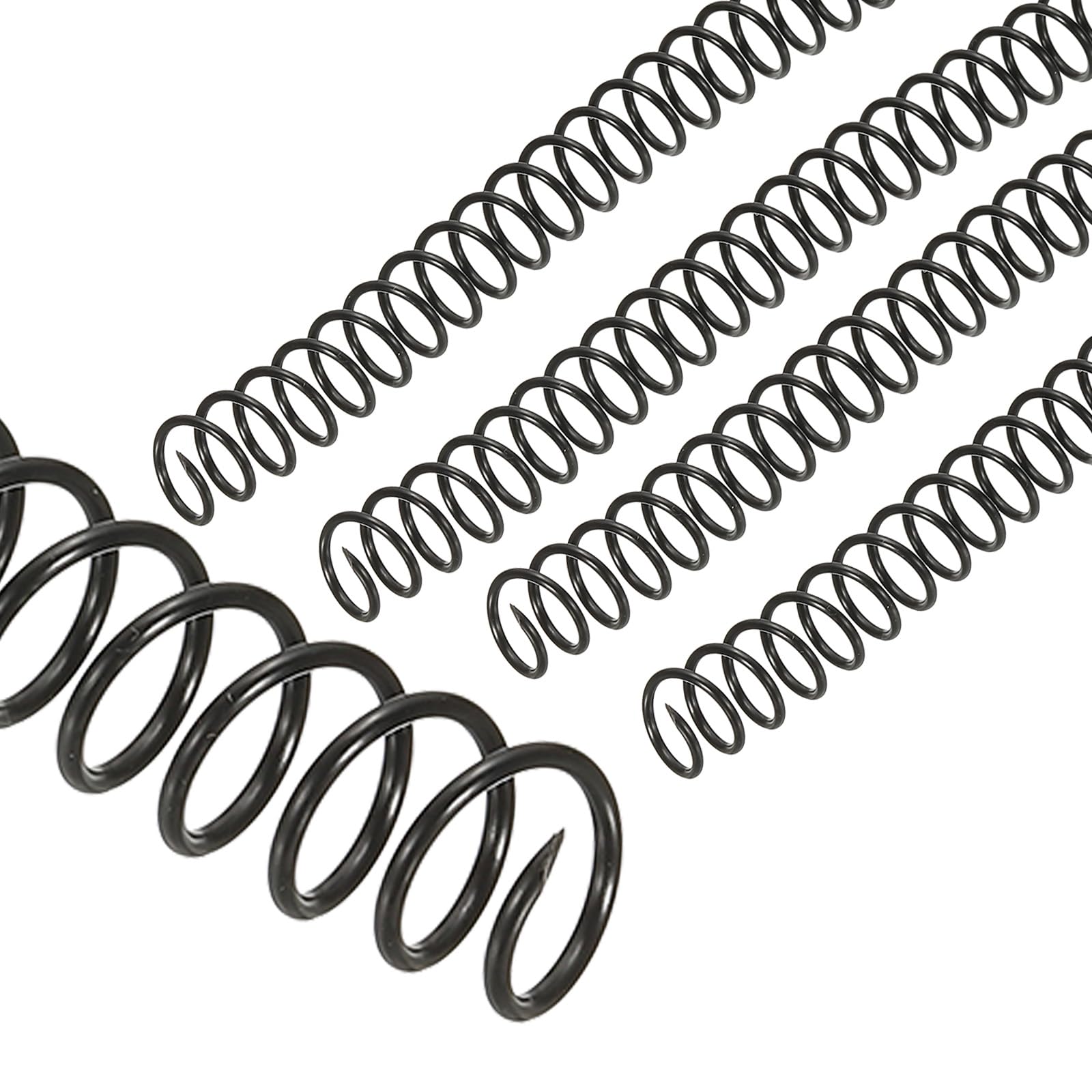 PATIKIL 13mm(1/2") Plastic Spiral Binding Coils