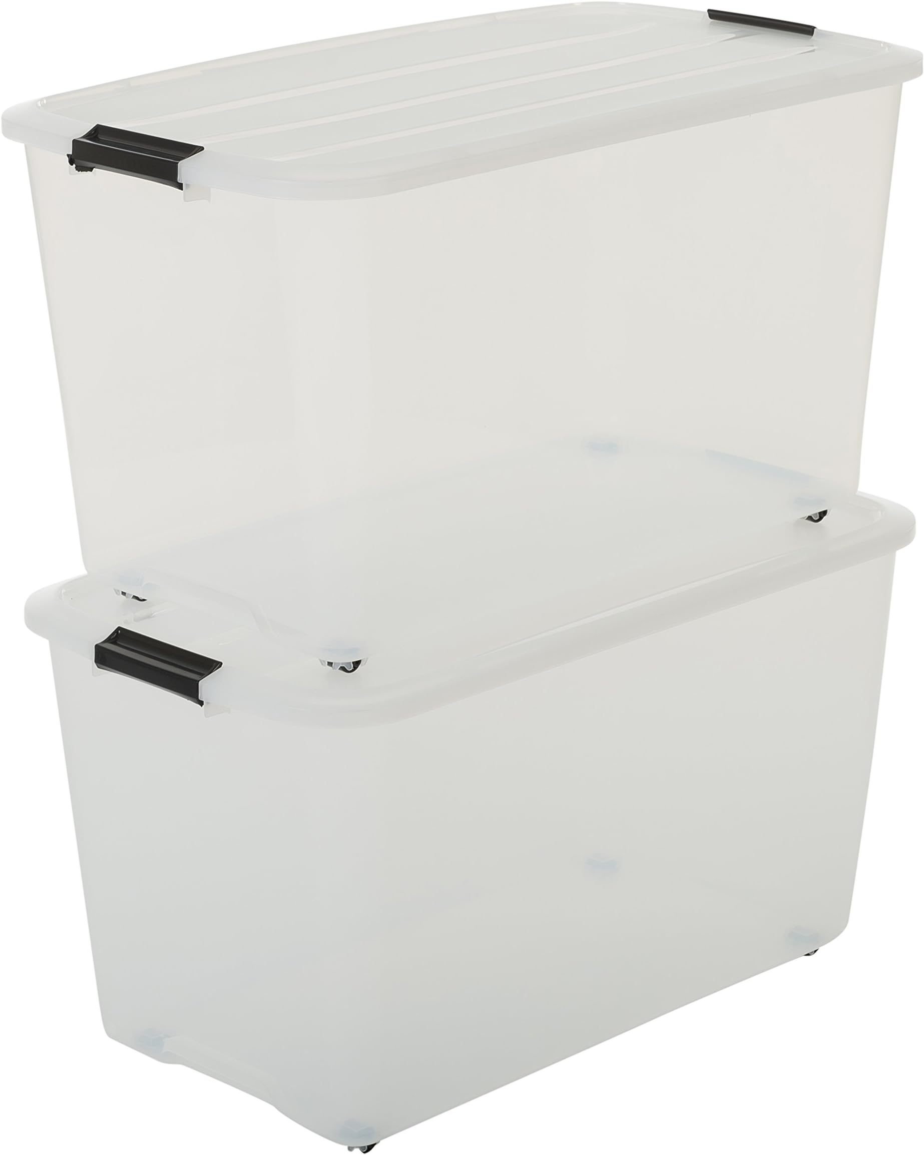 Iris Ohyama Roller Storage Top Box 70 L, 70 litre