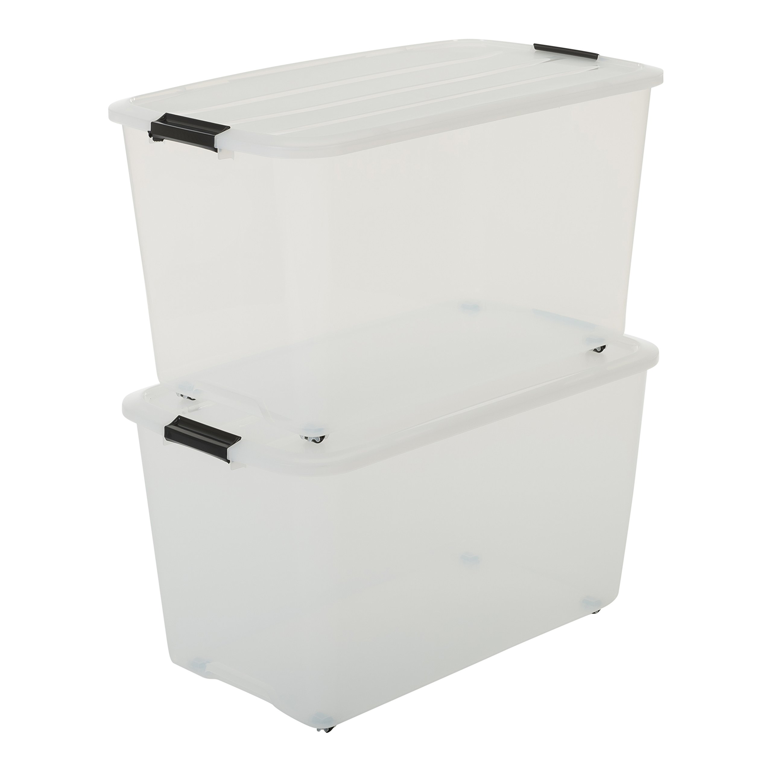 Iris Ohyama Roller Storage Top Box 70 L, 70 litre