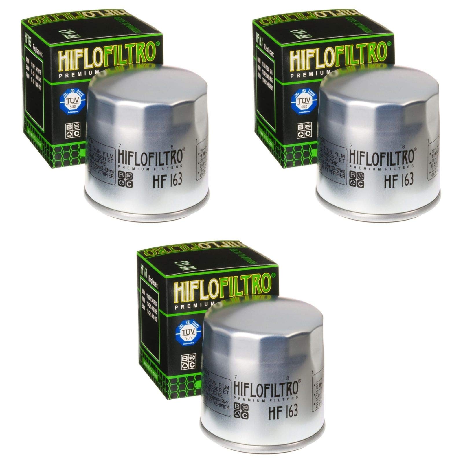 3 filtri olio R 1100 GS 1993-1999 Hiflo HF163