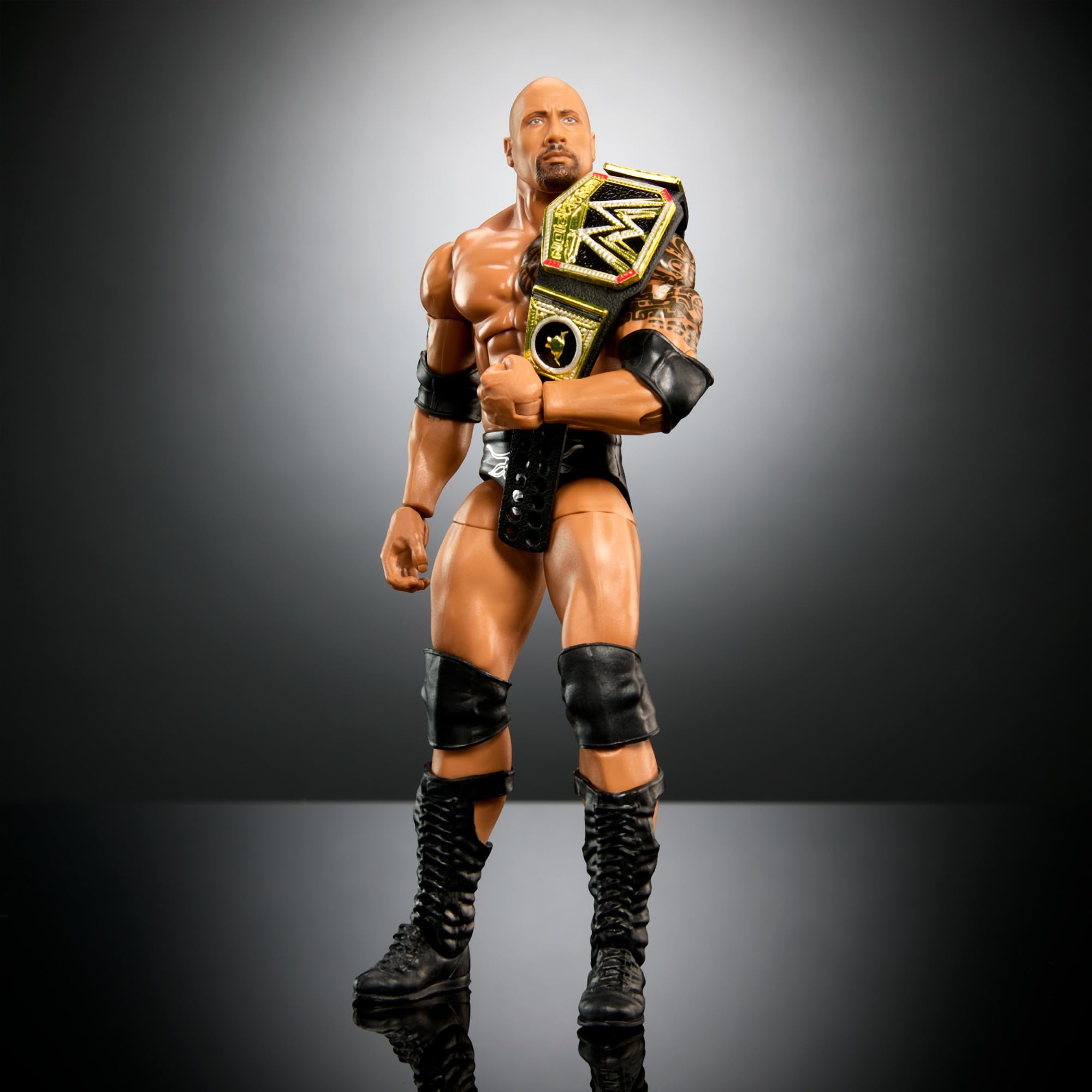 WWE Elite Action Figure WrestleMania with Accessory and Nicholas Build-A-Figure Parts, Posable Collectible for WWE Fans HVJ08 - Image 3