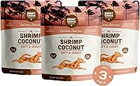 Vista 1 de Smart Cookie Golosinas para Perros Completamente Naturales - Camarones y Coco - Golosinas para Entrenar Perros con Alergias, Estómagos Sensibles