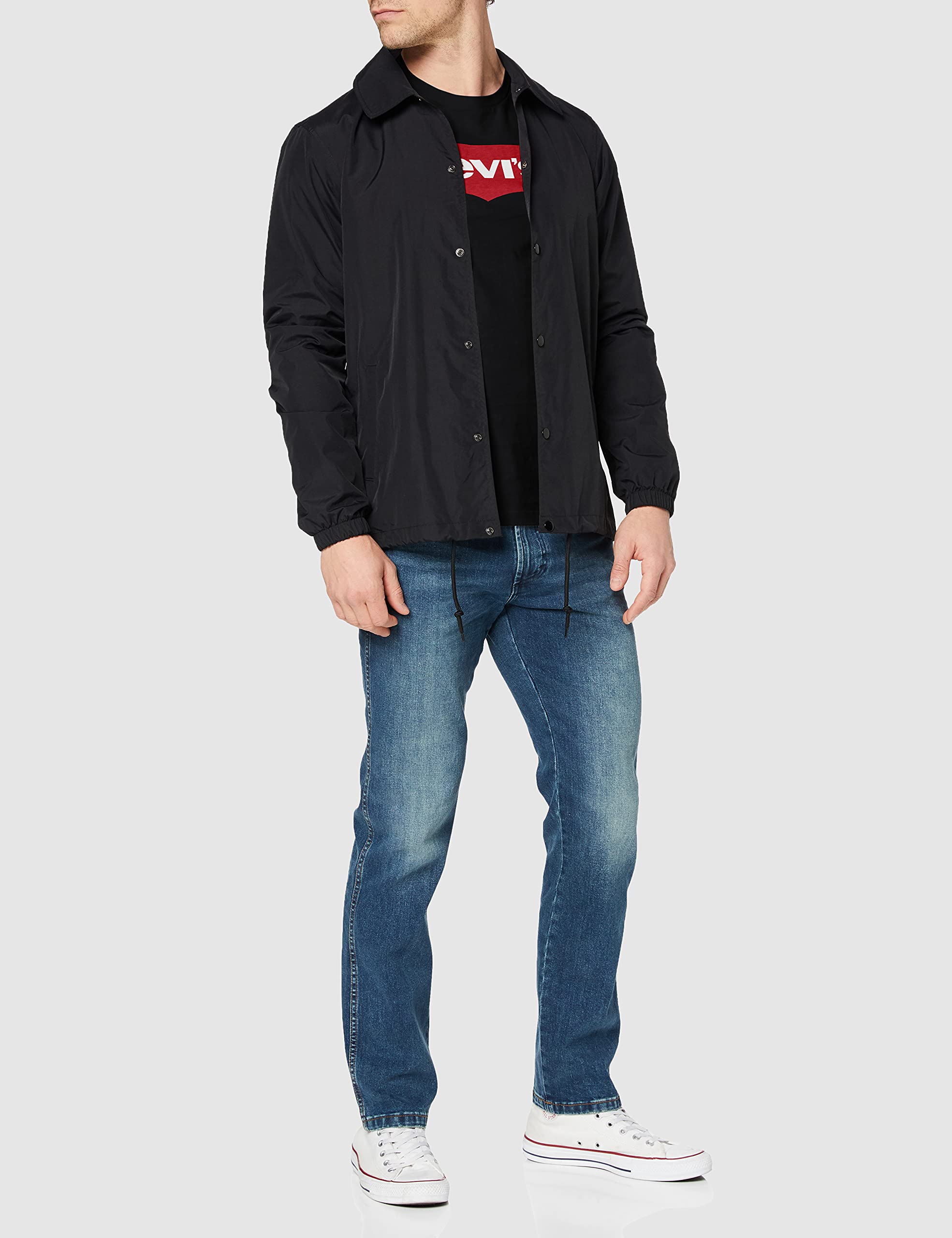 Levi's Long-Sleeve Standard Graphic Tee Maglietta Uomo