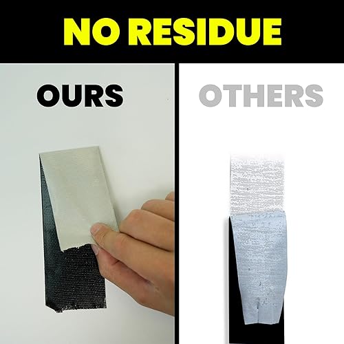 Miniatura 10 de TAPEBEAR Cinta adhesiva resistente de 1.88 pulgadas x 30 yardas (90 pies), cinta adhesiva plateada impermeable de 9 mil de grosor, fuerte, para