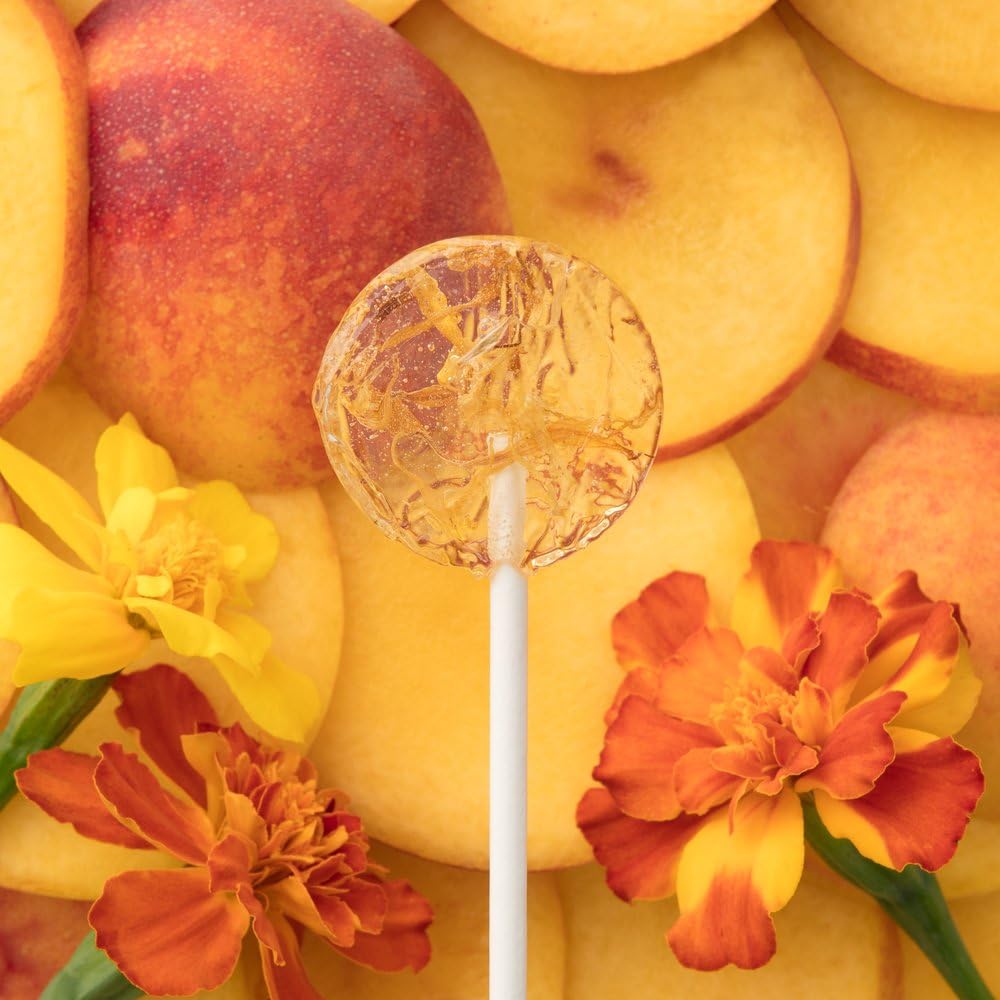 Seed-Bearing Lollipop Peach & Marigold
