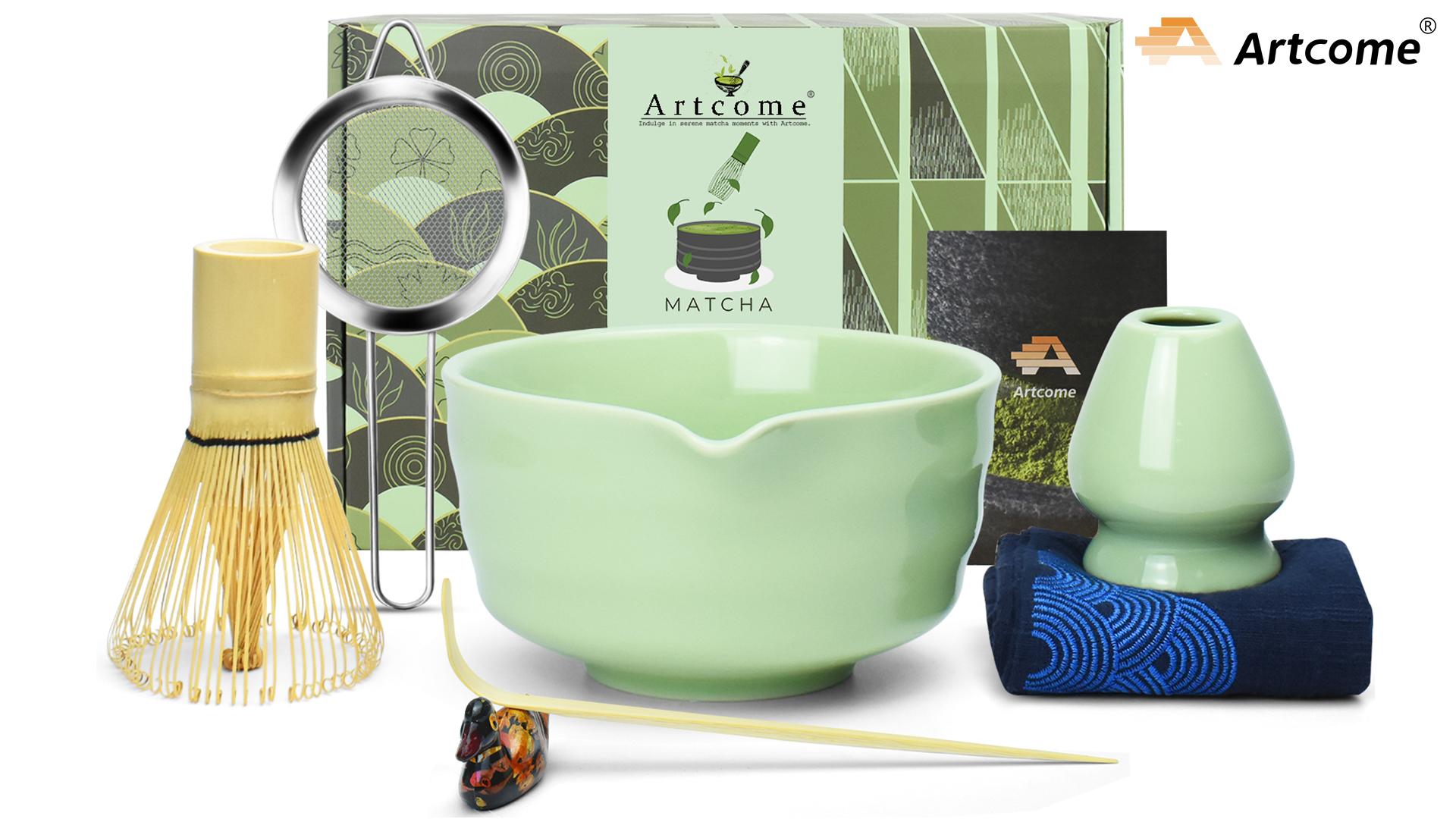 Amazon.com: Artcome 7-Piece Matcha Tea Set - Complete Japanese