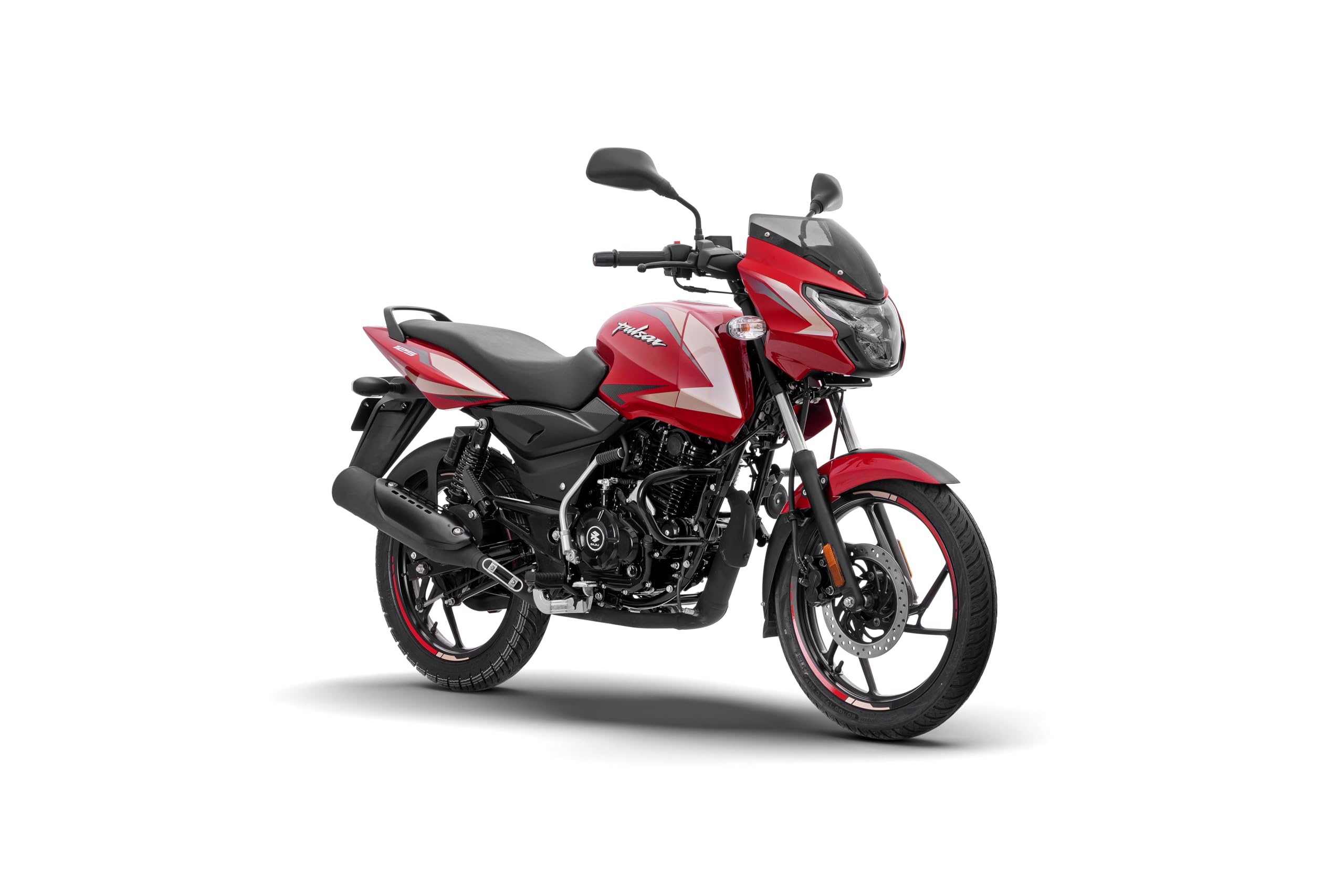 Pulsar 125 Neon Disc Bike Racing Red Tan Beige Booking for Ex-Showroom Price-image-28