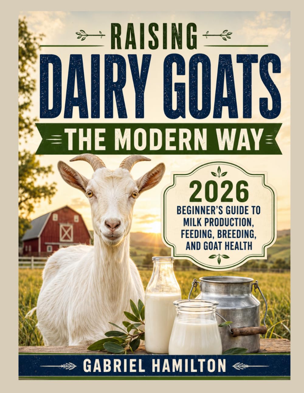 RAISING DAIRY GOATS THE MODERN WAY: 2026 Beginner's Guide to Milk Production, Feeding, Breeding, and Goat Health
