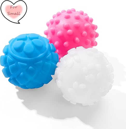Miniatura 2 de 6 bolas chirriantes para perros, bolas de goma natural sin BPA, juguete para mascotas, bolas de juguete para perros, pelota chirriante para perros