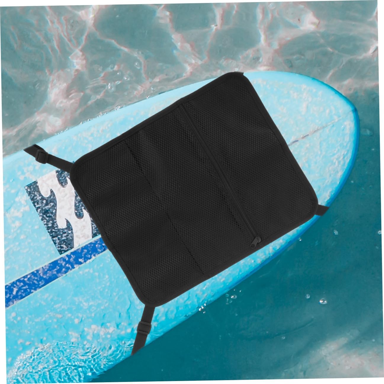 Mesh Bag for Paddleboard and Surfboard Deck Storage, Portable Water Sports Sundries Net Pouch for Paddleboarding Accessories