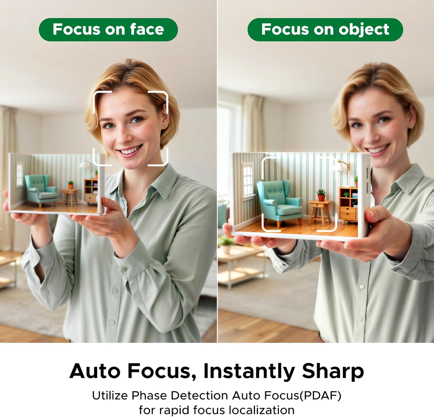 UGREEN FineCam Pro 4K Webcam for PC with 7 Filters Switching, 1/2" Sensor, Auto Framing, Face AE, AI Noise-Canceling Mic, Gesture Control, PDAF Auto Focus for Streaming, Conference, OBS Zoom, Switch 2 9 71XaMrTuw7L. AC SL1500