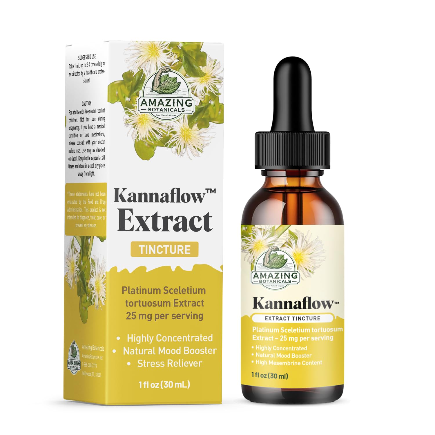 Amazon.com: Amazing Botanicals Platinum Kanna Extract Tincture