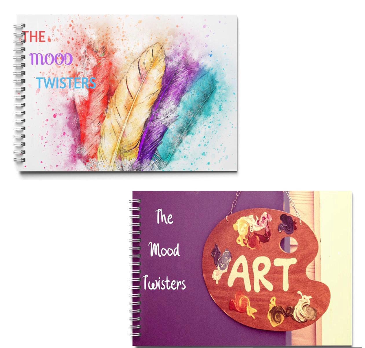 A4 Spiral Bound Sketch Pad For Artists - 90 GSM Acid-Free Paper, 40 Sheets, Perfect For Drawing & Painting