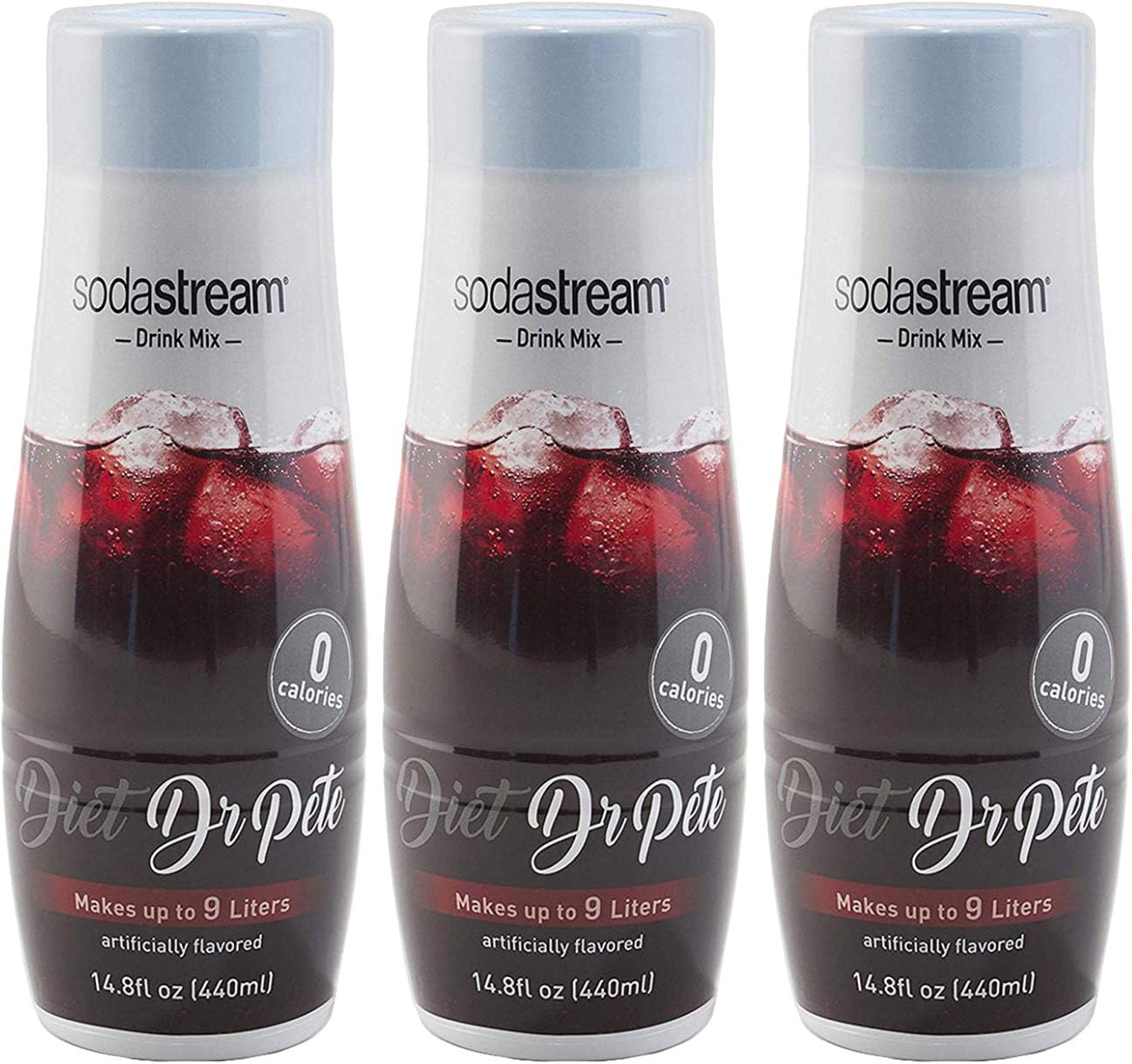 SodaStream Diet Dr Pete, 440ml 3 Pack, 14.8 Fl Oz