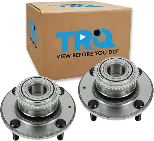 Miniatura 23 de TRQ Juego de 2 rodamientos y bujes de rueda delantera izquierda y derecha compatible con Mazda 6 2014-2019 CX-5 2013-2022
