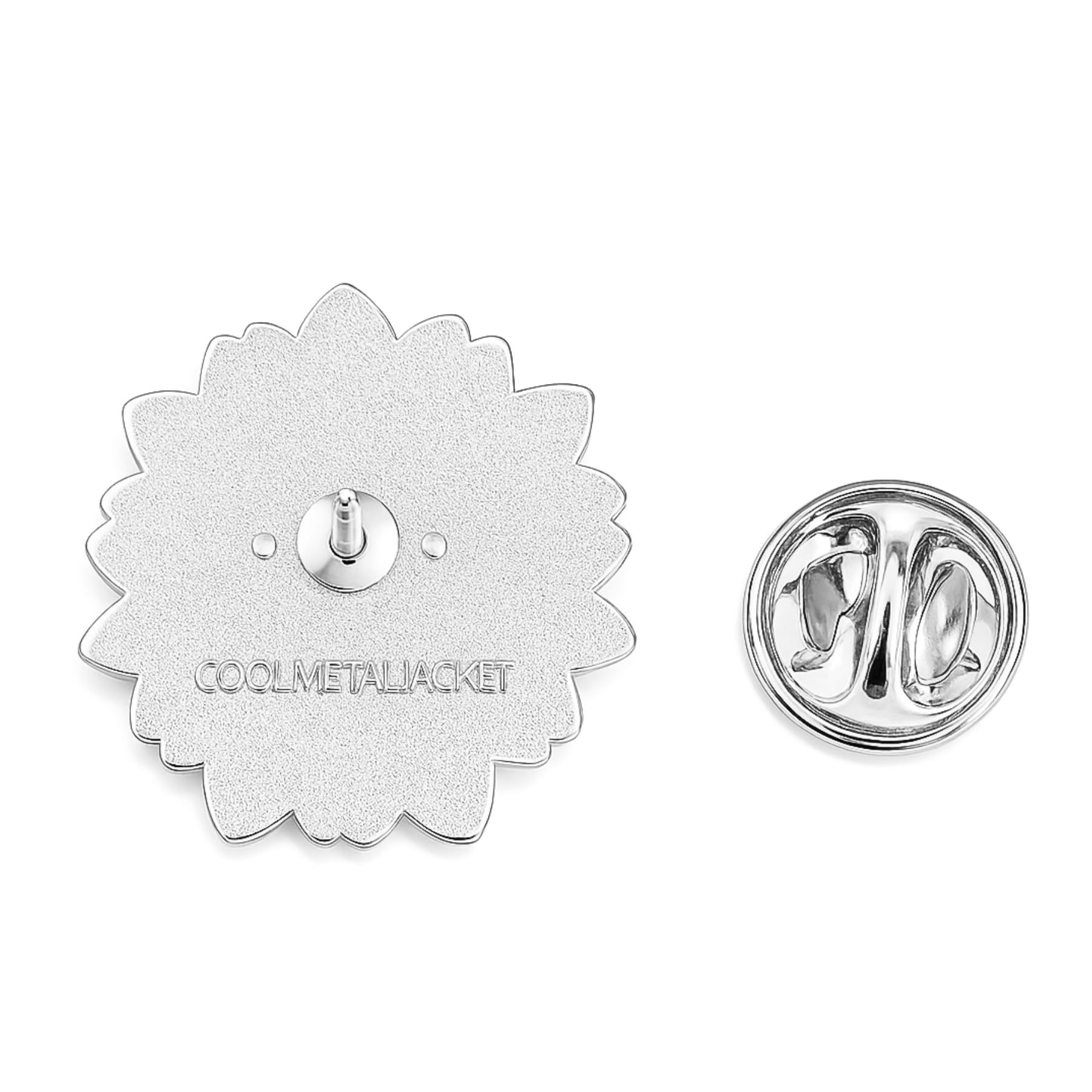 Pins Bleuet | Broche Fleur | Broche Costume Homme | Pin's Étoile | Pins Costume Homme | Pin Tricolore Argenté