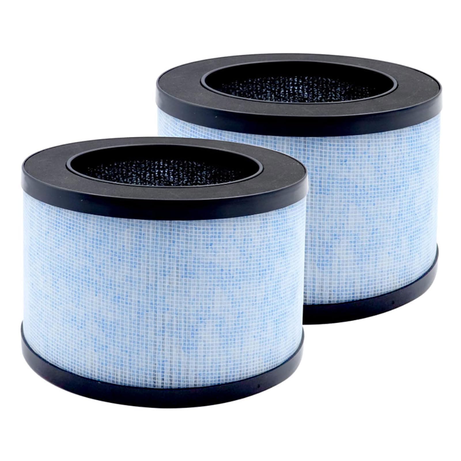 NIYATA 2 PCS DH-JH01/JH06 True HEPA Replacement Filter,Filter for CONOPU DH-JH01/DH-JH06 Air Purifier,Conopu Air Purifier Filter,4-IN-1 Efficient Filtration HEPA H13 Replacement Filter