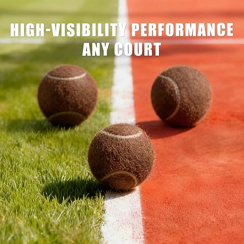 Miniatura 8 de PoyPet Paquete de 16 pelotas de tenis a granel para práctica, entrenamiento y principiantes, ideales para buscar perros, masticar y jugar