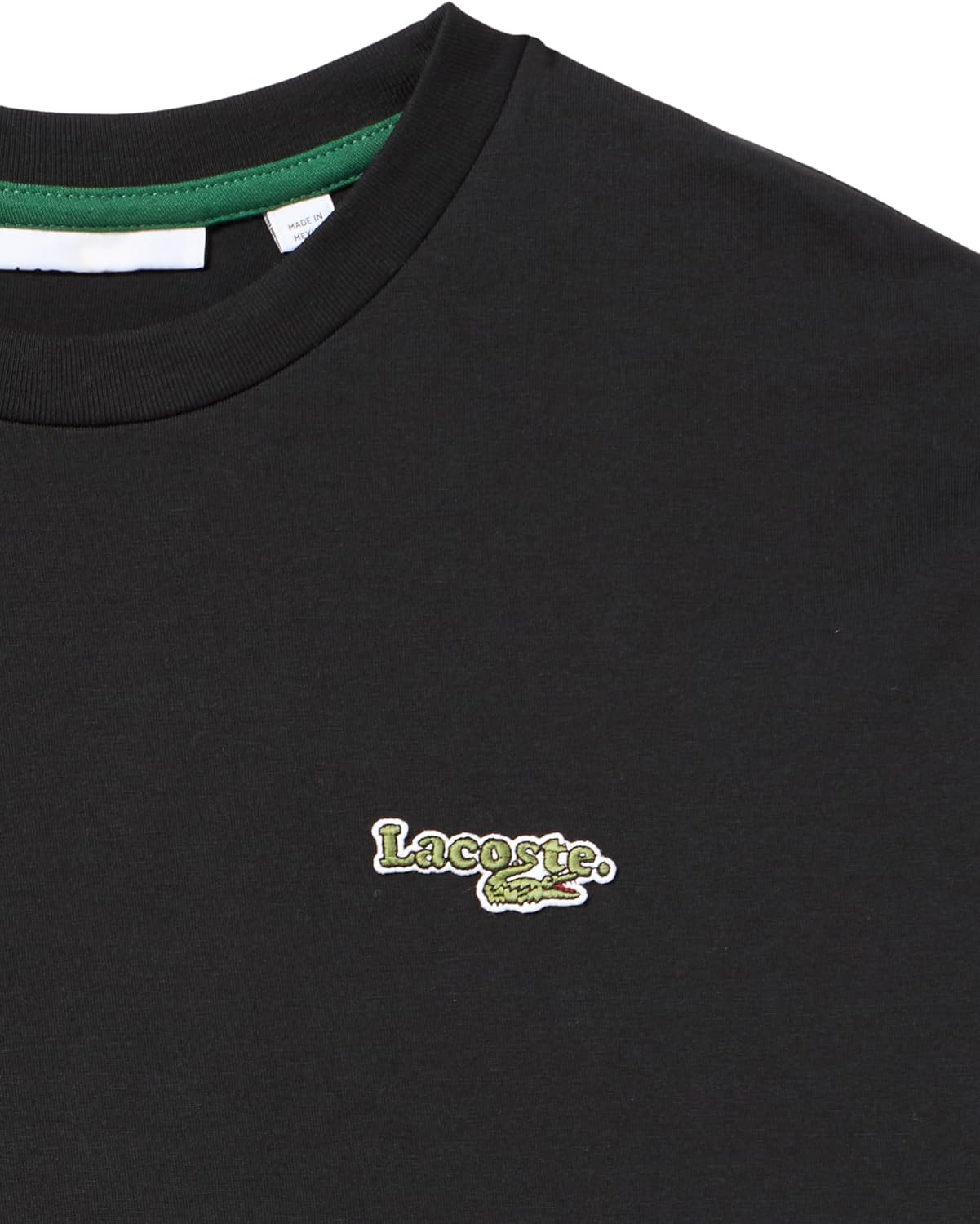 Lacoste Womens Relaxed Fit Retro Logo T-Shirt - Image 2