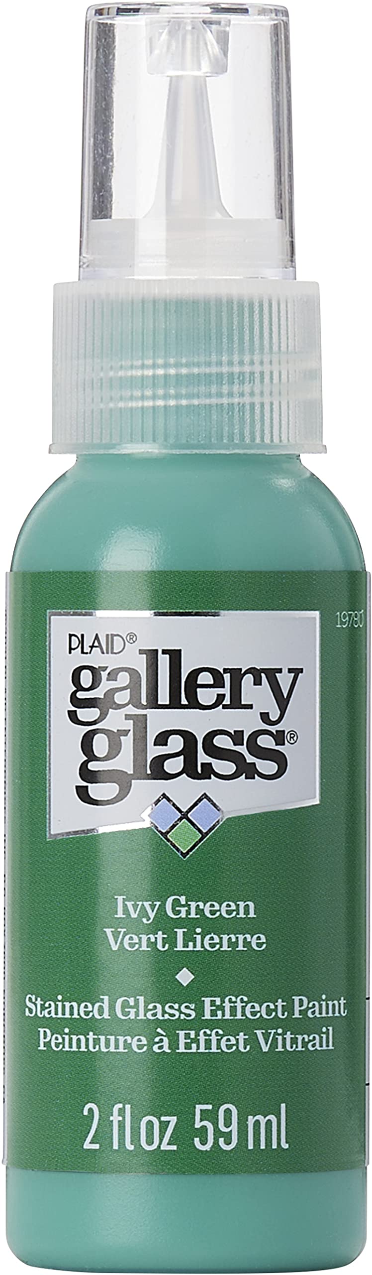 Gallery Glass, Ivy Green Stained Glass 2 fl oz Brilliant Smooth