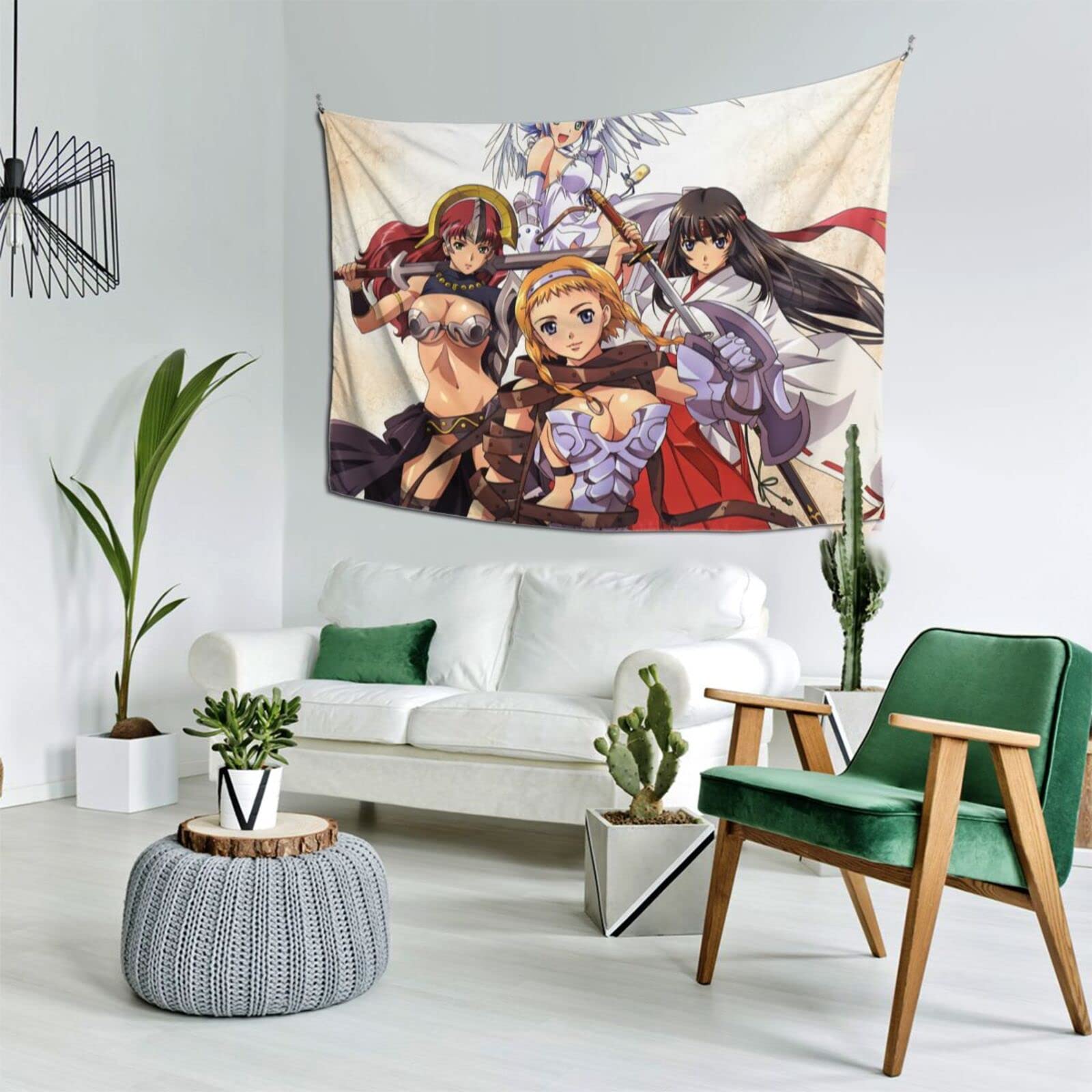 Amazon.co.jp: クイーンズブレイド 用途の広い壁の装飾タペストリー