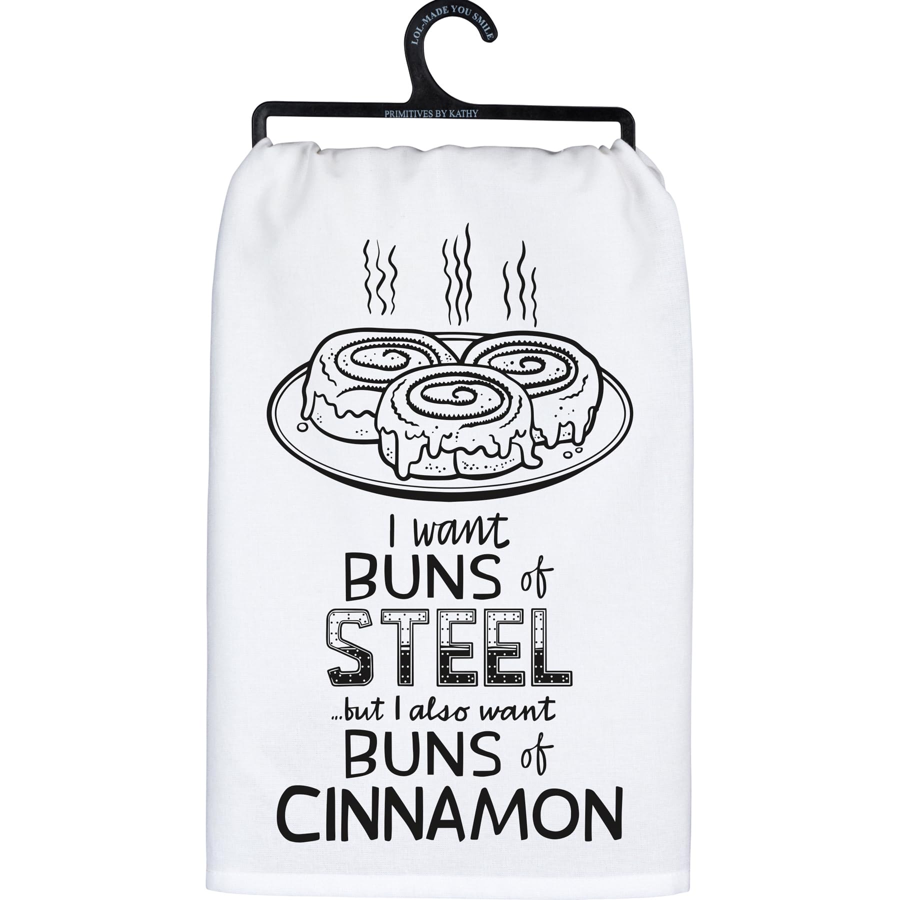 Primitives by Kathy Decorative Kitchen Towel - Buns of Cinnamon