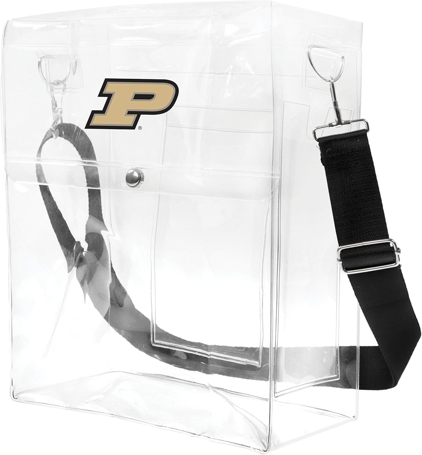 Littlearth NCAA unisex-adult Stadium Friendly Clear Ticket Satchel