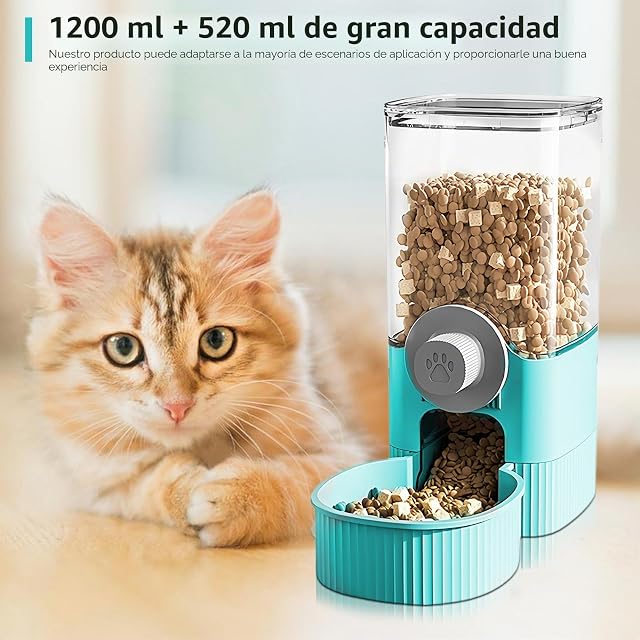 Foto 5 de 7 de WIYETY Jaula colgante dispensador de agua para conejos comederos: colgante para cobayas