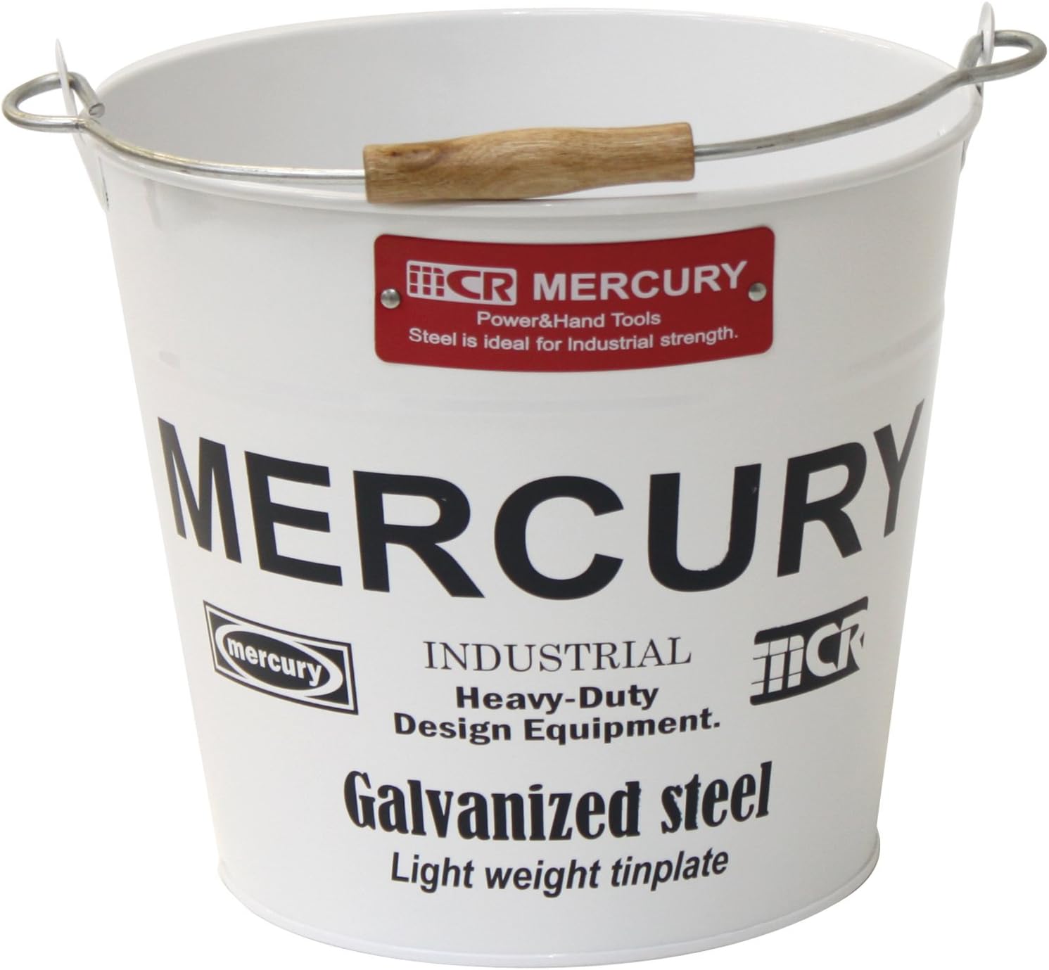 Amazon Co Jp Key Stone キーストーン マーキュリー ブリキバケツレギュラー ホワイト Mebubrwh 正規代理店品 ホーム キッチン