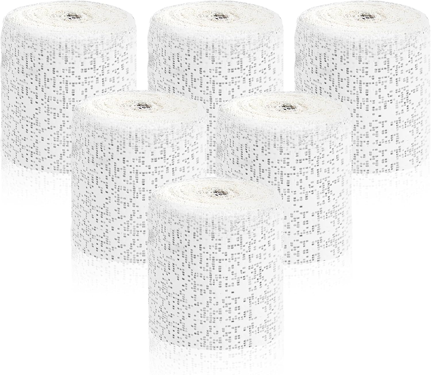 TCAIRG 6 Pack Plaster Cloth Roll for Belly Casting, Mask Making, Paper Mache Sculptures, Arts and Crafts (8in x 15ft Each)