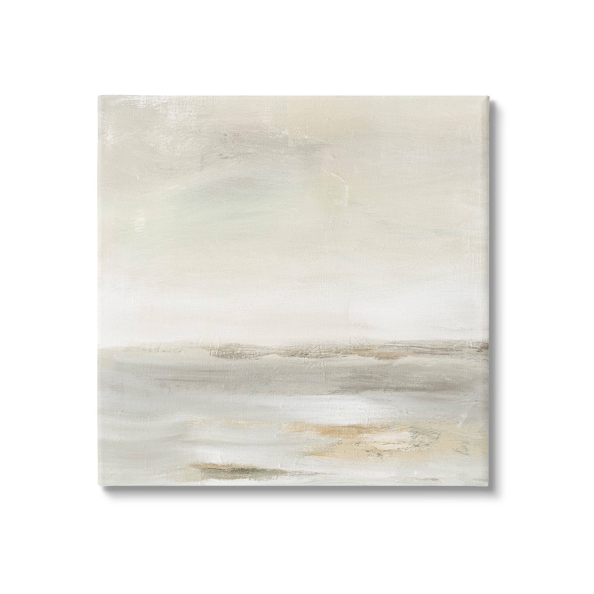 Stupell Industries Beige Abstract Landscape Scene Canvas Wall Art, Design by Judith Shapiro